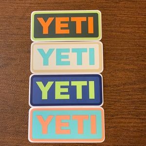 Yeti stickers